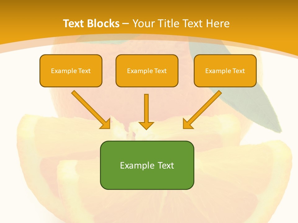 Peel Healthy Food PowerPoint Template