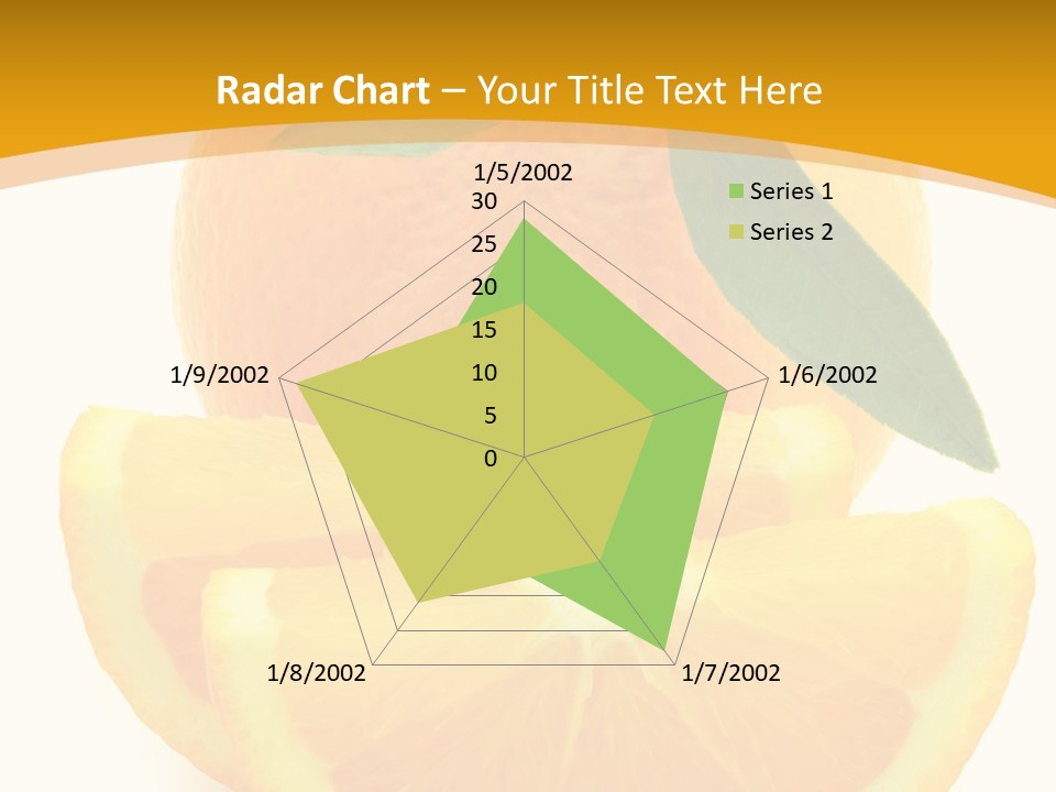 Peel Healthy Food PowerPoint Template