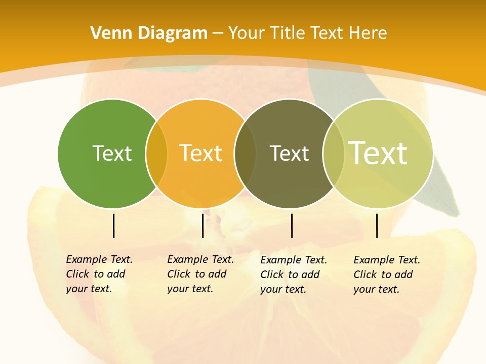 Peel Healthy Food PowerPoint Template