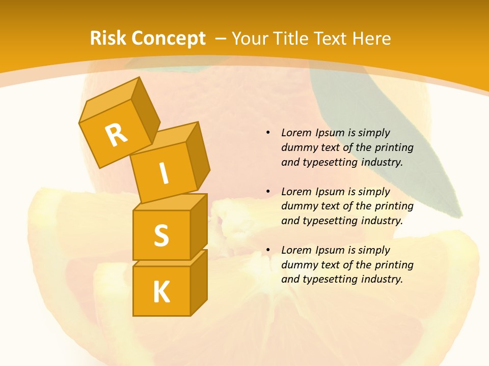 Peel Healthy Food PowerPoint Template