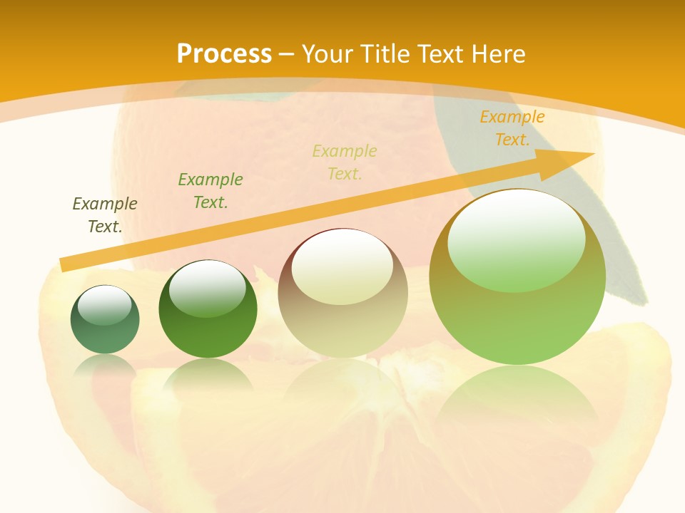 Peel Healthy Food PowerPoint Template