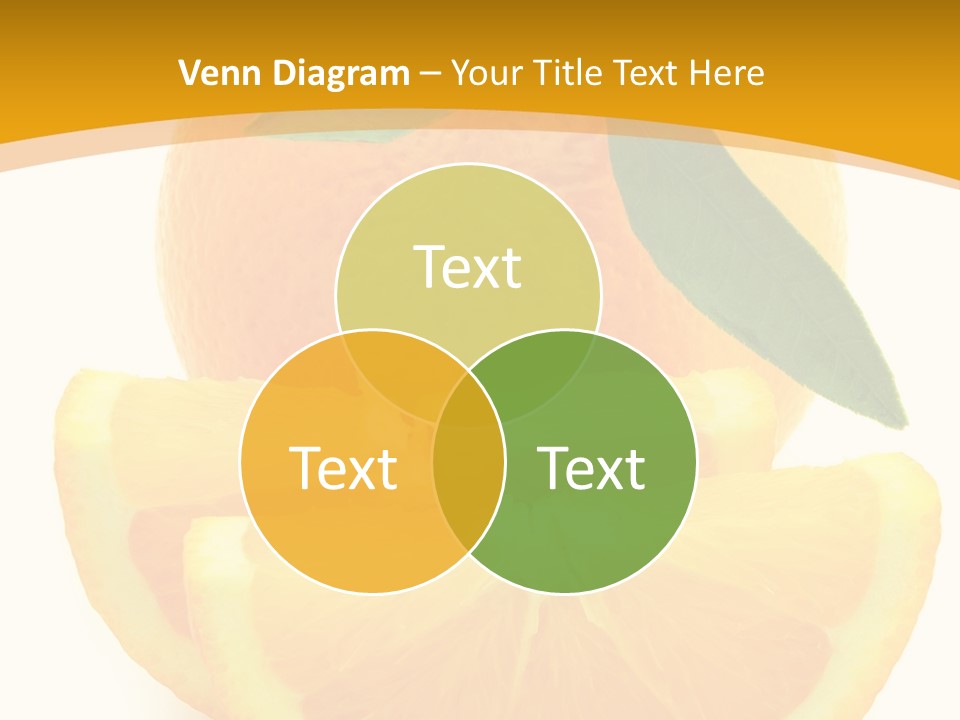 Peel Healthy Food PowerPoint Template