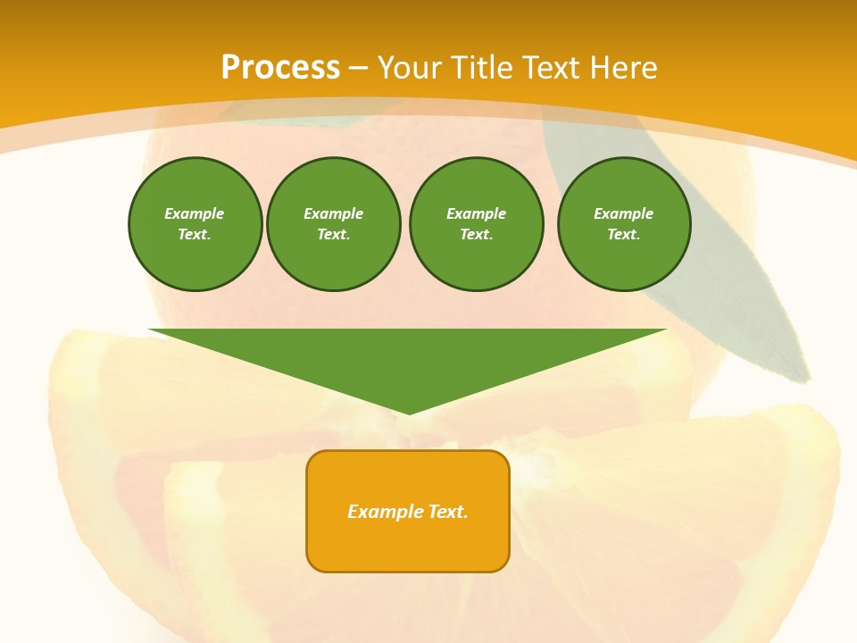 Peel Healthy Food PowerPoint Template