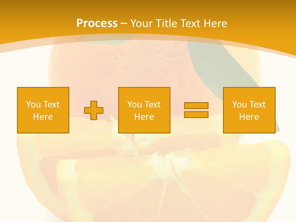 Peel Healthy Food PowerPoint Template