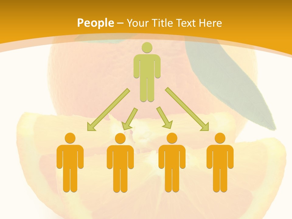 Peel Healthy Food PowerPoint Template