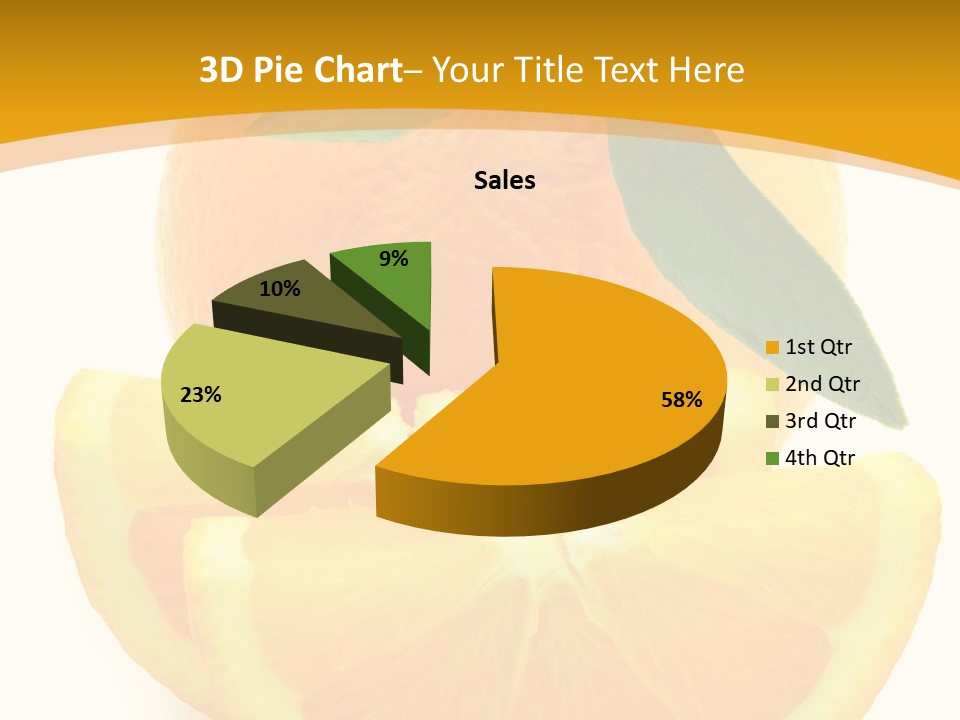 Peel Healthy Food PowerPoint Template