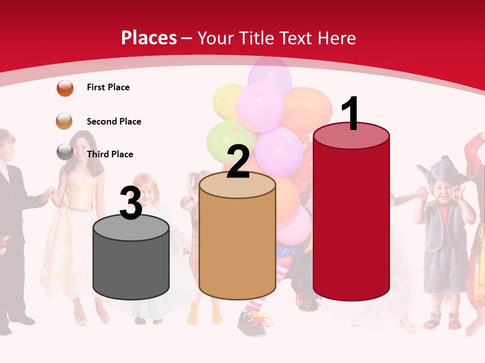 Suit Smile Teenager PowerPoint Template