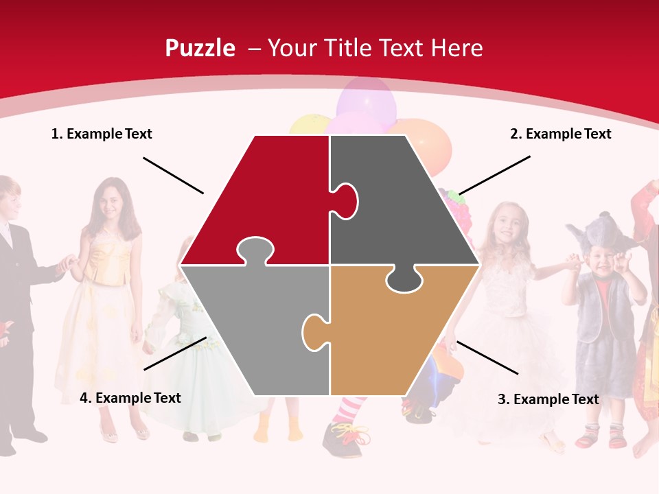 Suit Smile Teenager PowerPoint Template