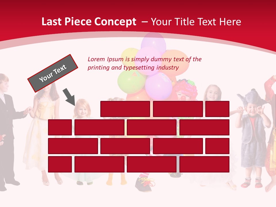 Suit Smile Teenager PowerPoint Template