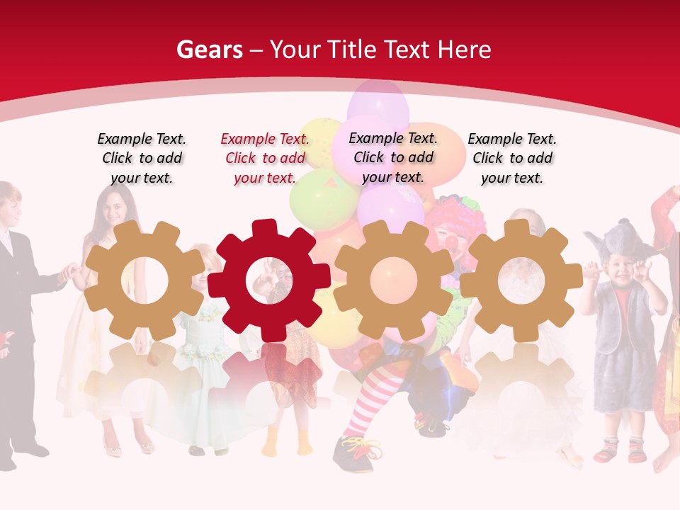 Suit Smile Teenager PowerPoint Template