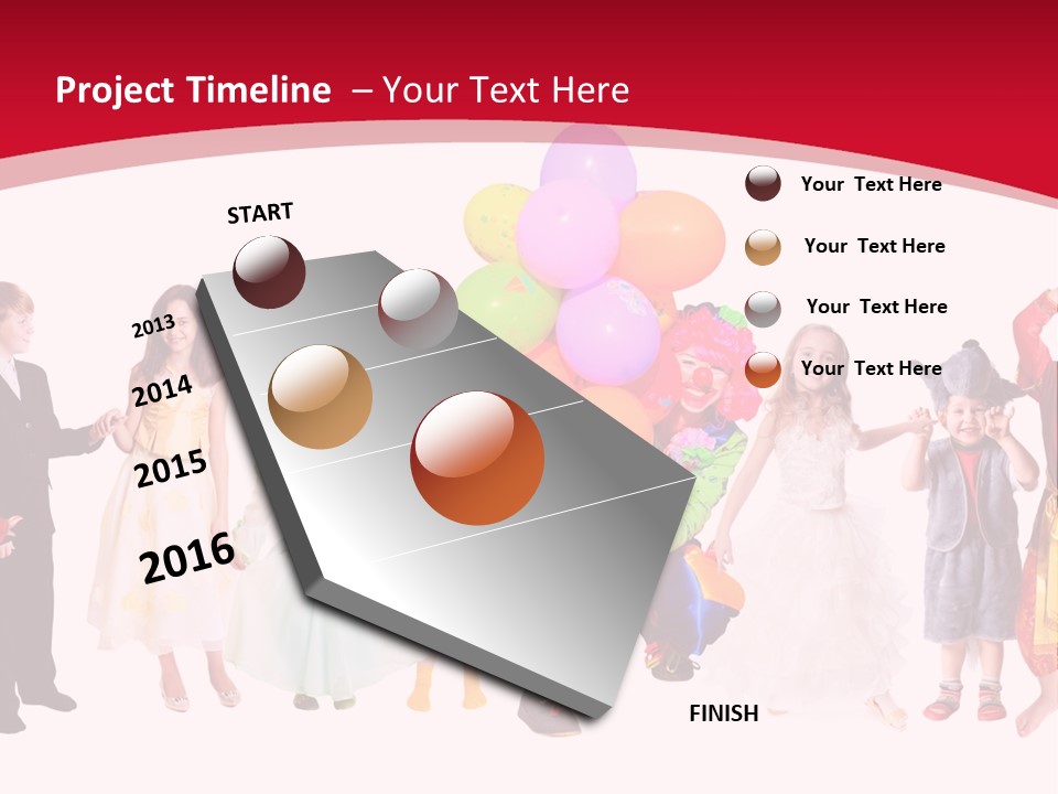 Suit Smile Teenager PowerPoint Template