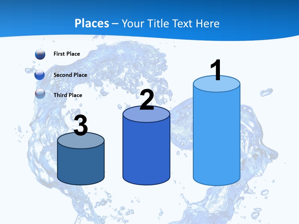 Fresh Pouring Card PowerPoint Template