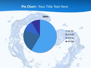 Fresh Pouring Card PowerPoint Template