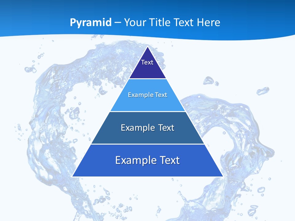 Fresh Pouring Card PowerPoint Template