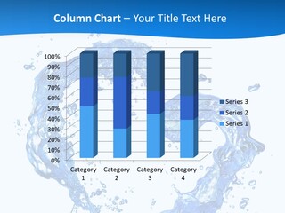 Fresh Pouring Card PowerPoint Template