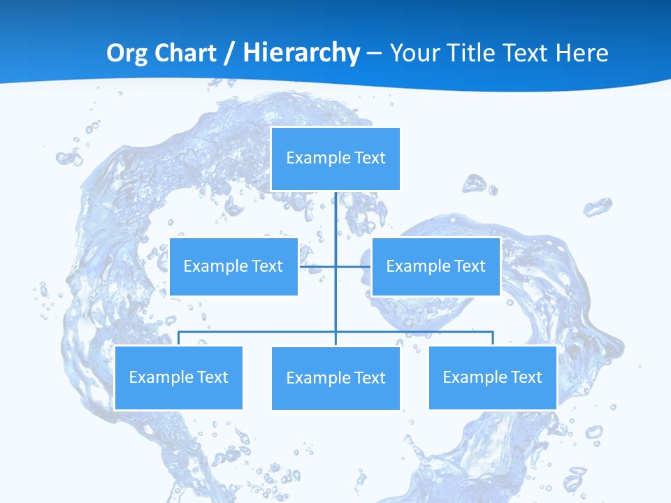 Fresh Pouring Card PowerPoint Template