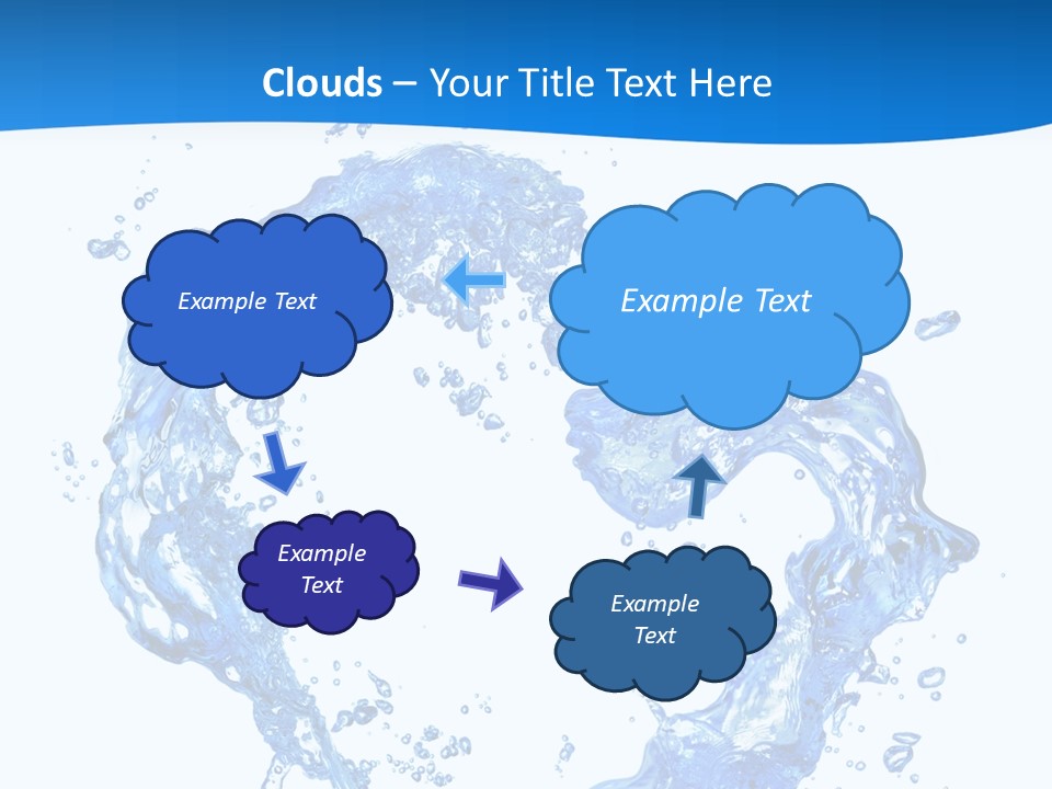 Fresh Pouring Card PowerPoint Template