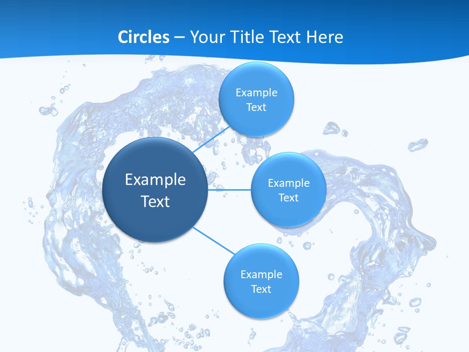 Fresh Pouring Card PowerPoint Template