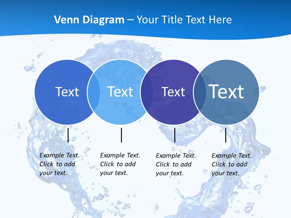 Fresh Pouring Card PowerPoint Template