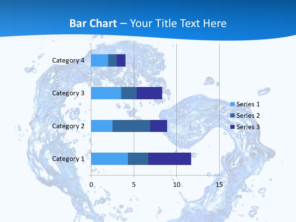 Fresh Pouring Card PowerPoint Template