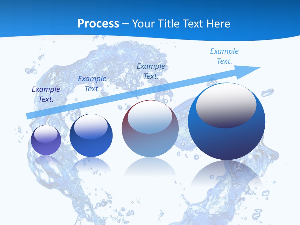 Fresh Pouring Card PowerPoint Template