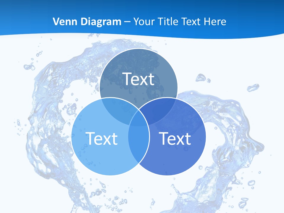 Fresh Pouring Card PowerPoint Template