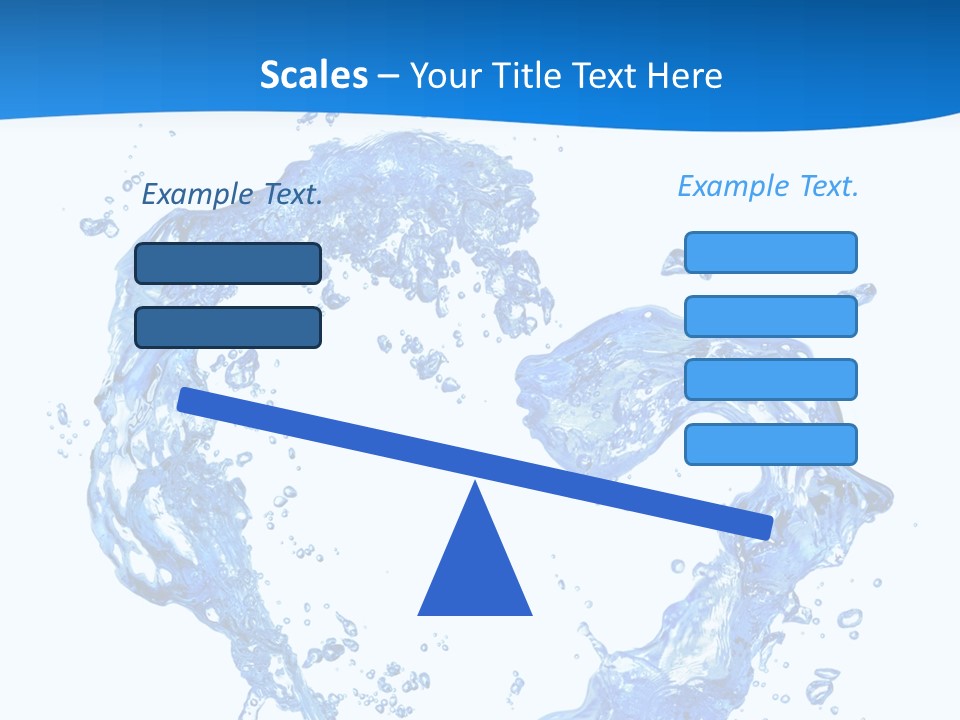 Fresh Pouring Card PowerPoint Template