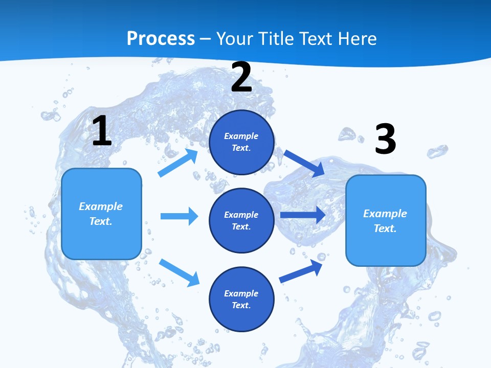 Fresh Pouring Card PowerPoint Template
