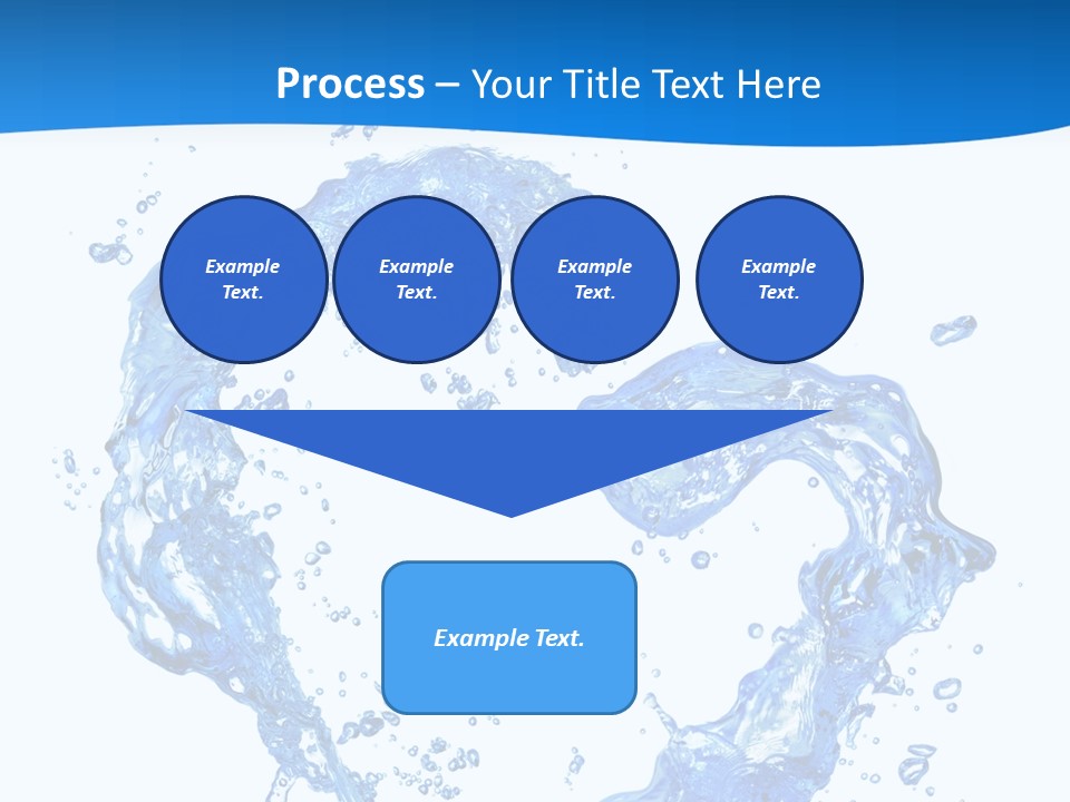 Fresh Pouring Card PowerPoint Template