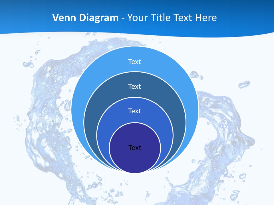 Fresh Pouring Card PowerPoint Template