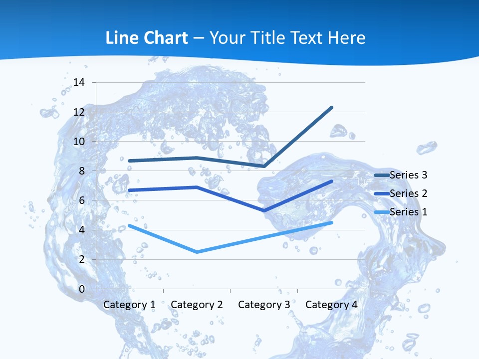 Fresh Pouring Card PowerPoint Template