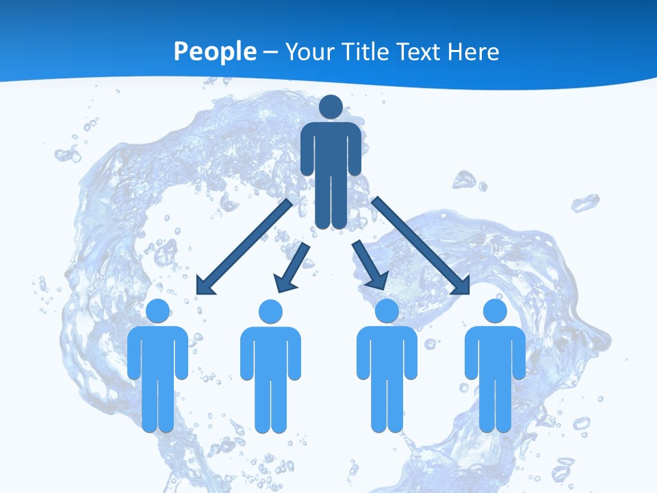 Fresh Pouring Card PowerPoint Template