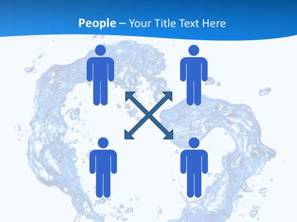 Fresh Pouring Card PowerPoint Template