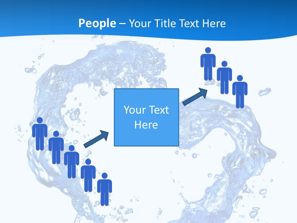Fresh Pouring Card PowerPoint Template