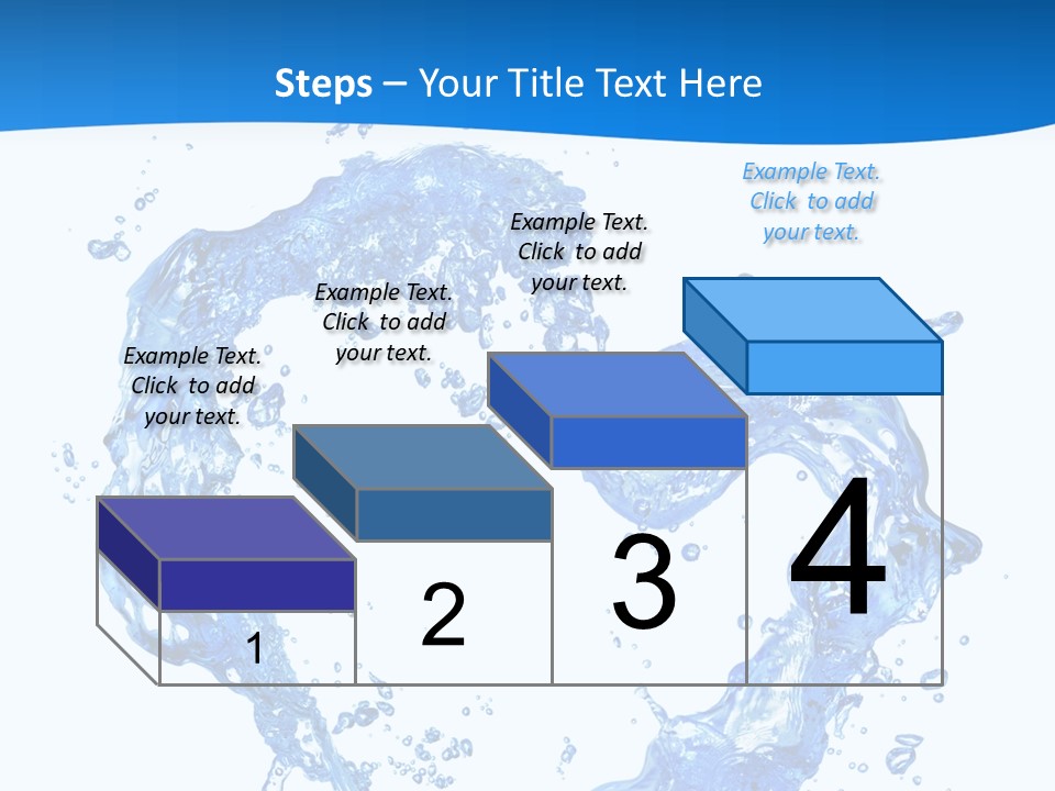 Fresh Pouring Card PowerPoint Template