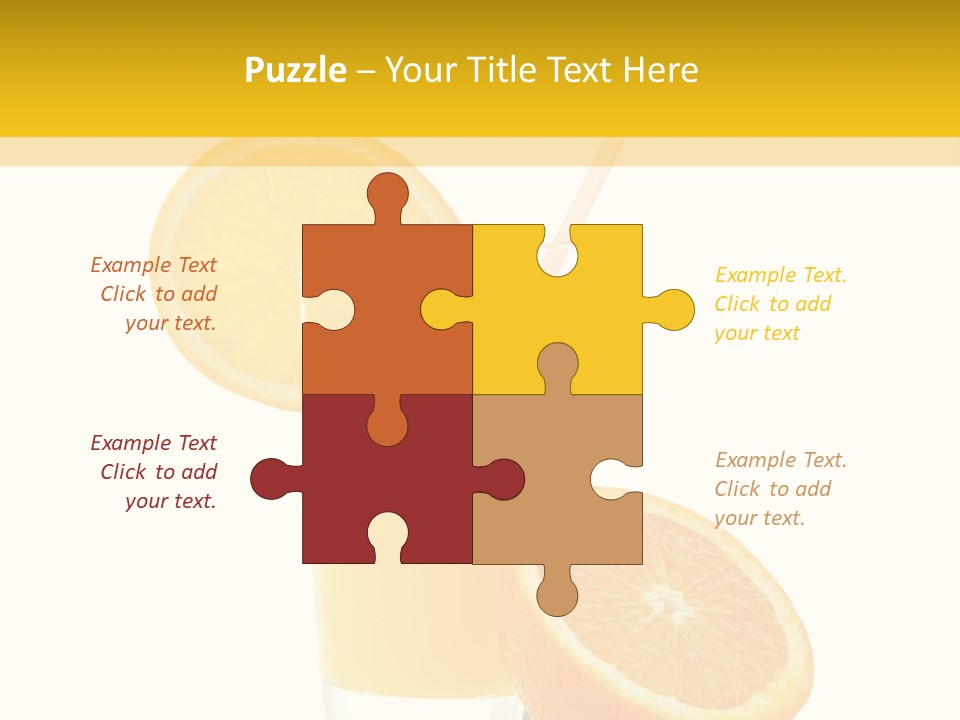 Ripe Juice Healthy PowerPoint Template