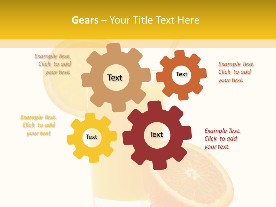 Ripe Juice Healthy PowerPoint Template