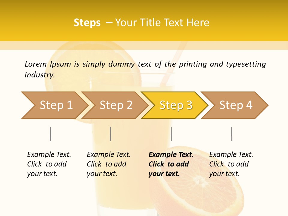 Ripe Juice Healthy PowerPoint Template