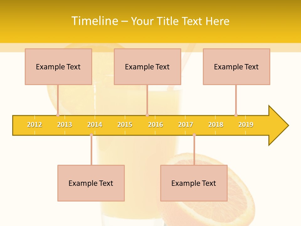 Ripe Juice Healthy PowerPoint Template