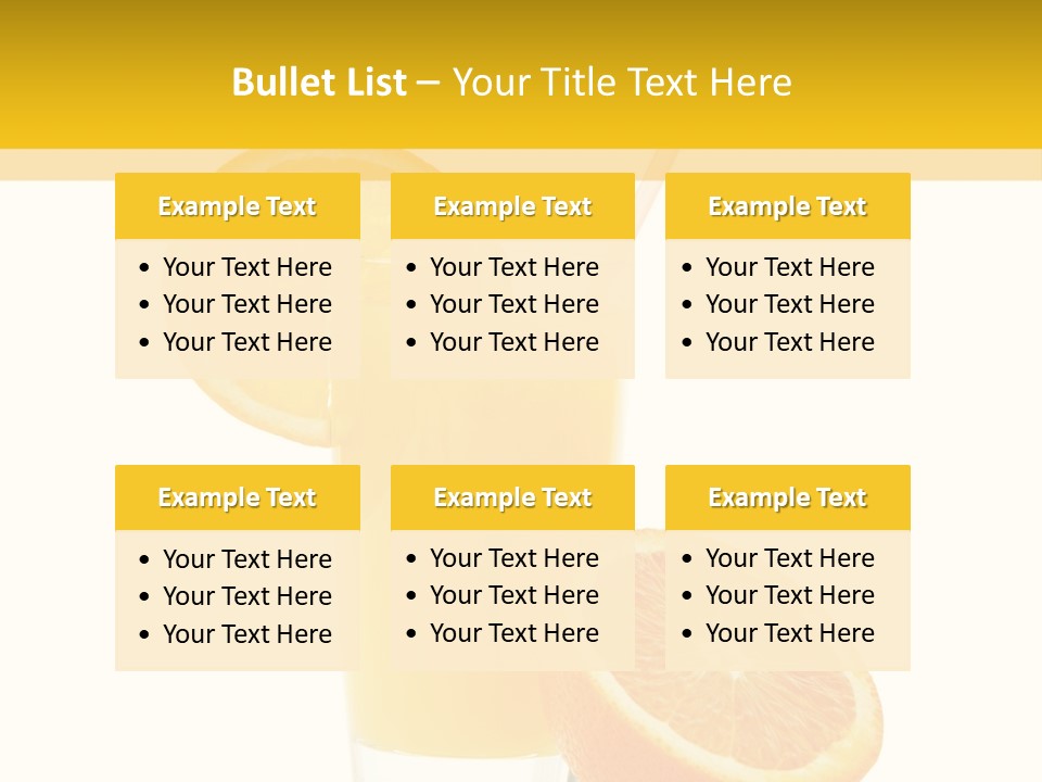 Ripe Juice Healthy PowerPoint Template