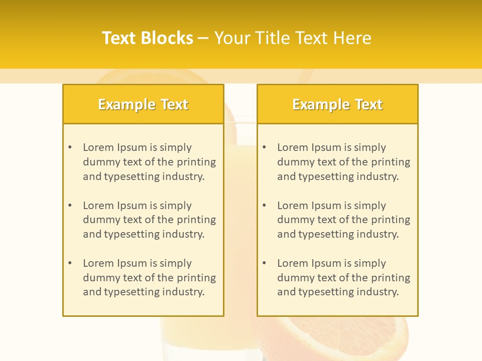 Ripe Juice Healthy PowerPoint Template