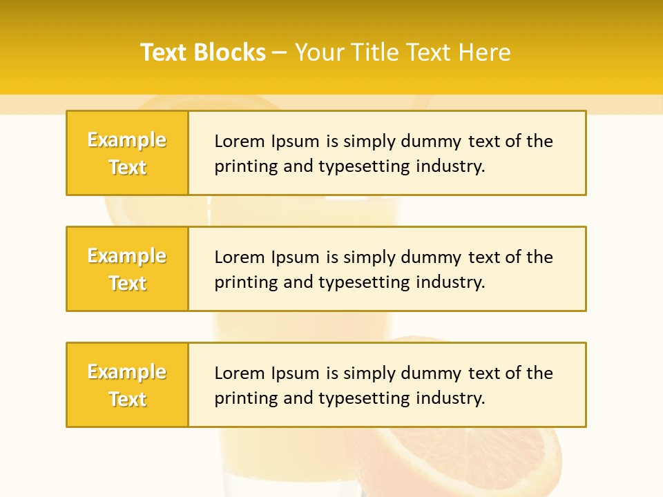 Ripe Juice Healthy PowerPoint Template