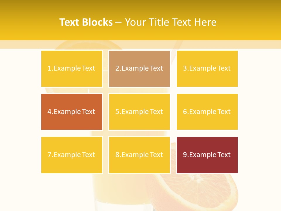 Ripe Juice Healthy PowerPoint Template