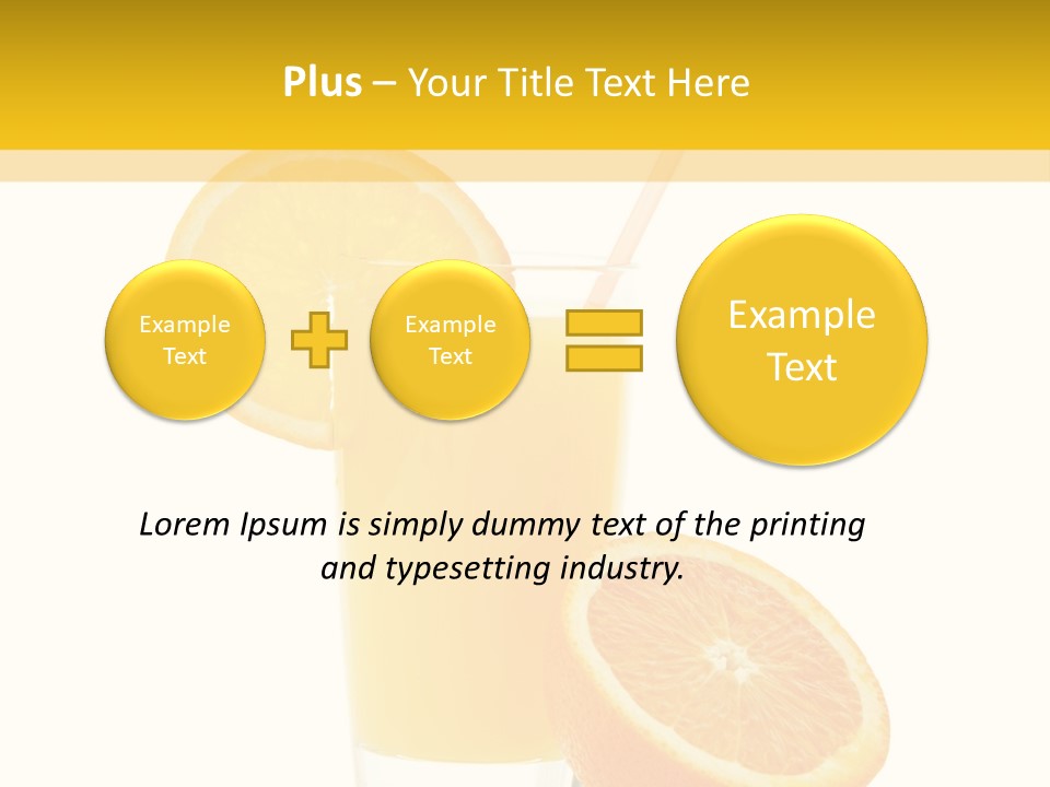 Ripe Juice Healthy PowerPoint Template