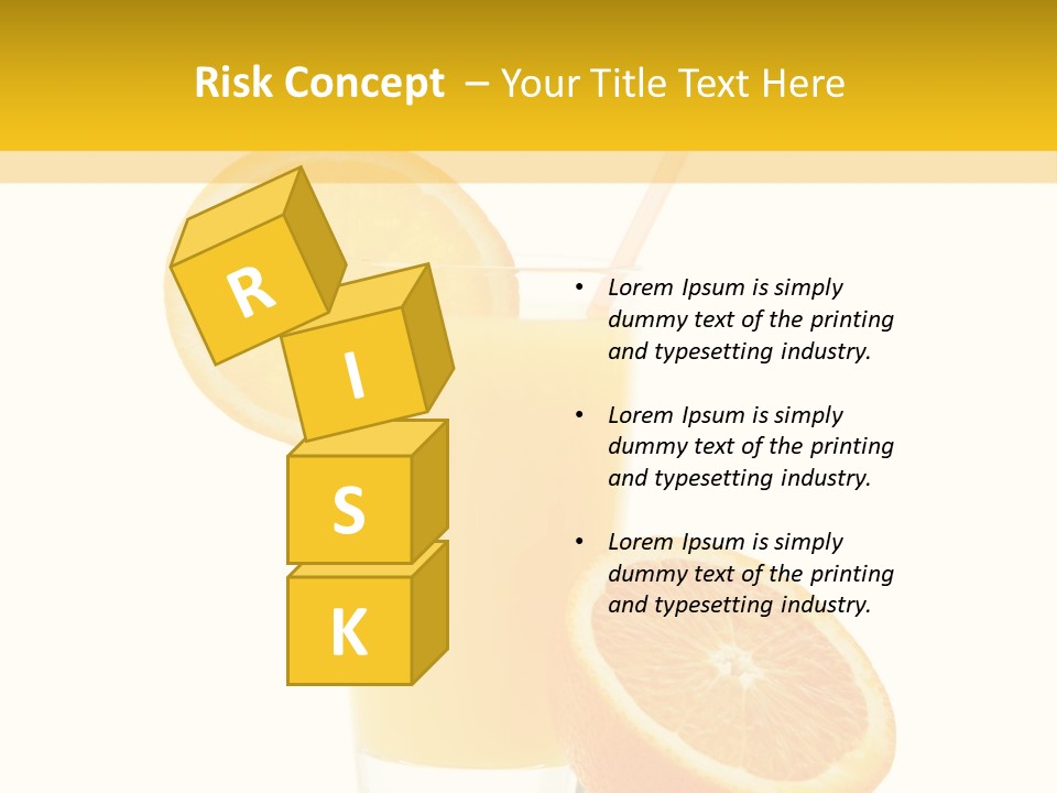 Ripe Juice Healthy PowerPoint Template