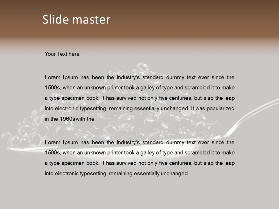 Delicatessen Multiple Dinner PowerPoint Template