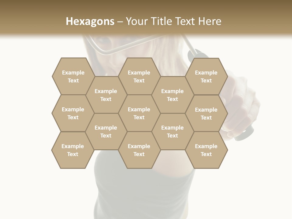 Young Decor White PowerPoint Template