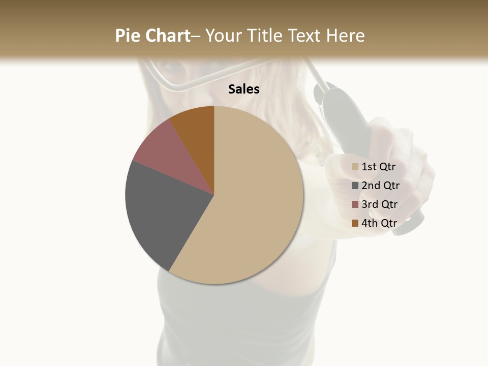 Young Decor White PowerPoint Template