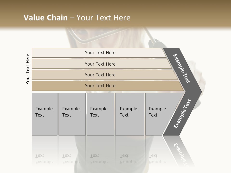 Young Decor White PowerPoint Template