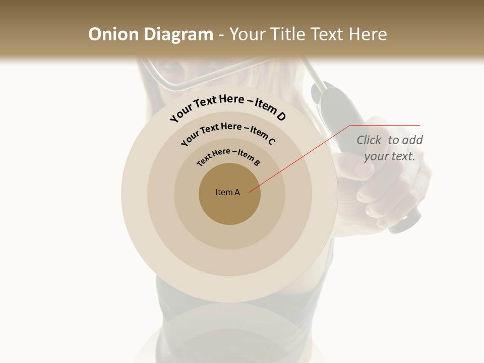 Young Decor White PowerPoint Template